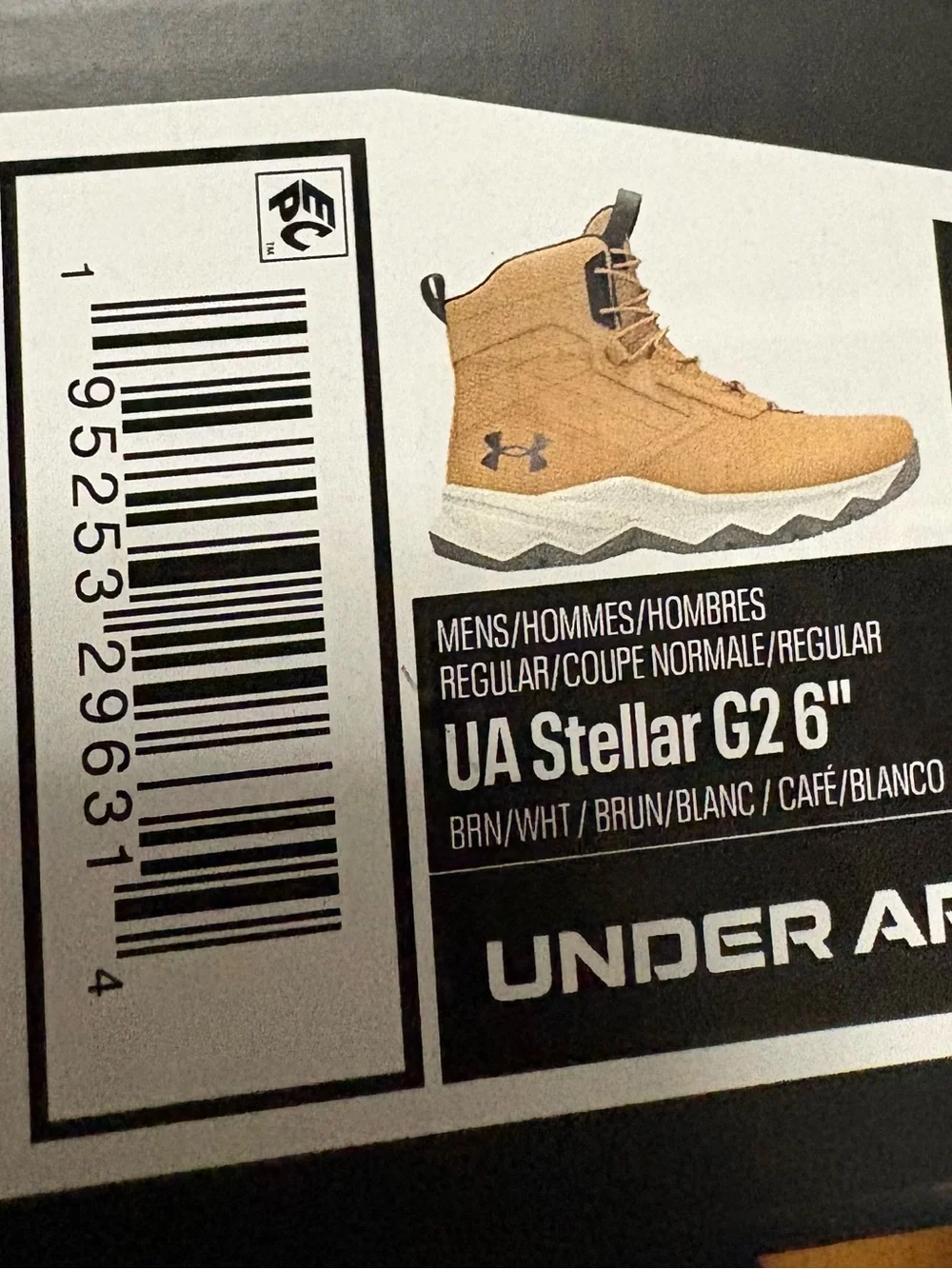 Under Armour sturdy high